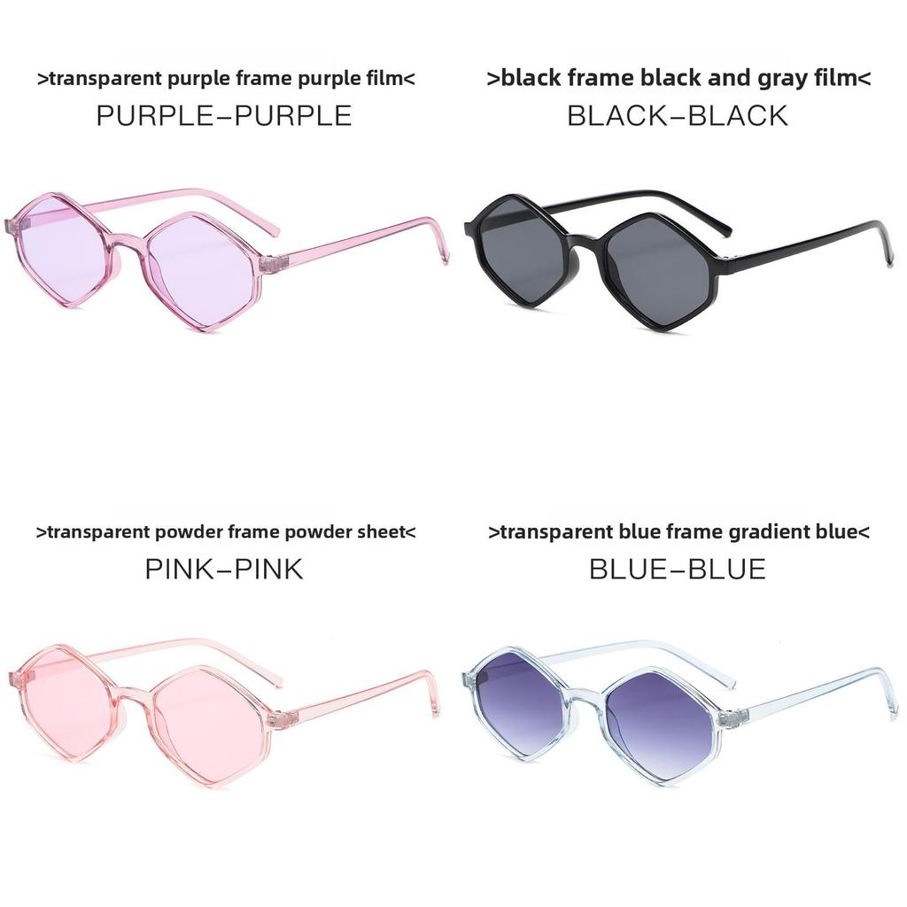 New European Style Geometric Sunglasses With Protection For Fashionable Outings And Parties
