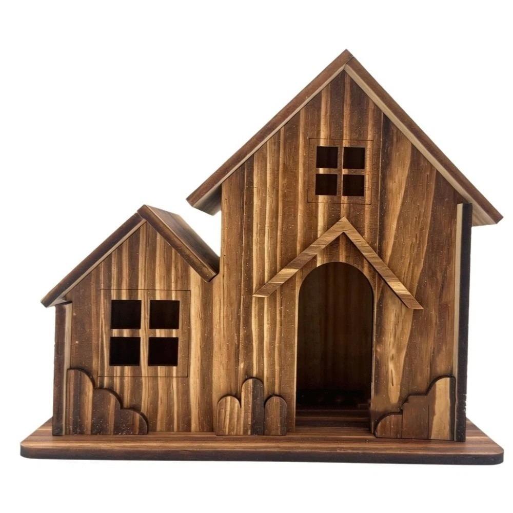 Handmade Hanging Birdhouse Ventilation Bird Villa Bird Cages Hatching Nest  Wild Birds