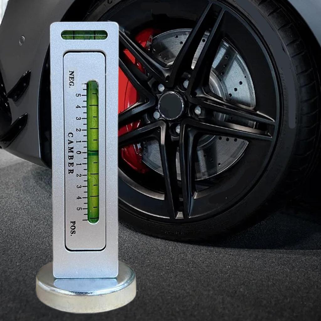 Car Wheel Alignment Tool - Tire Magnet Gauge Tool - High Strength Wheel Alignment Tool for Auto and Trailer Service