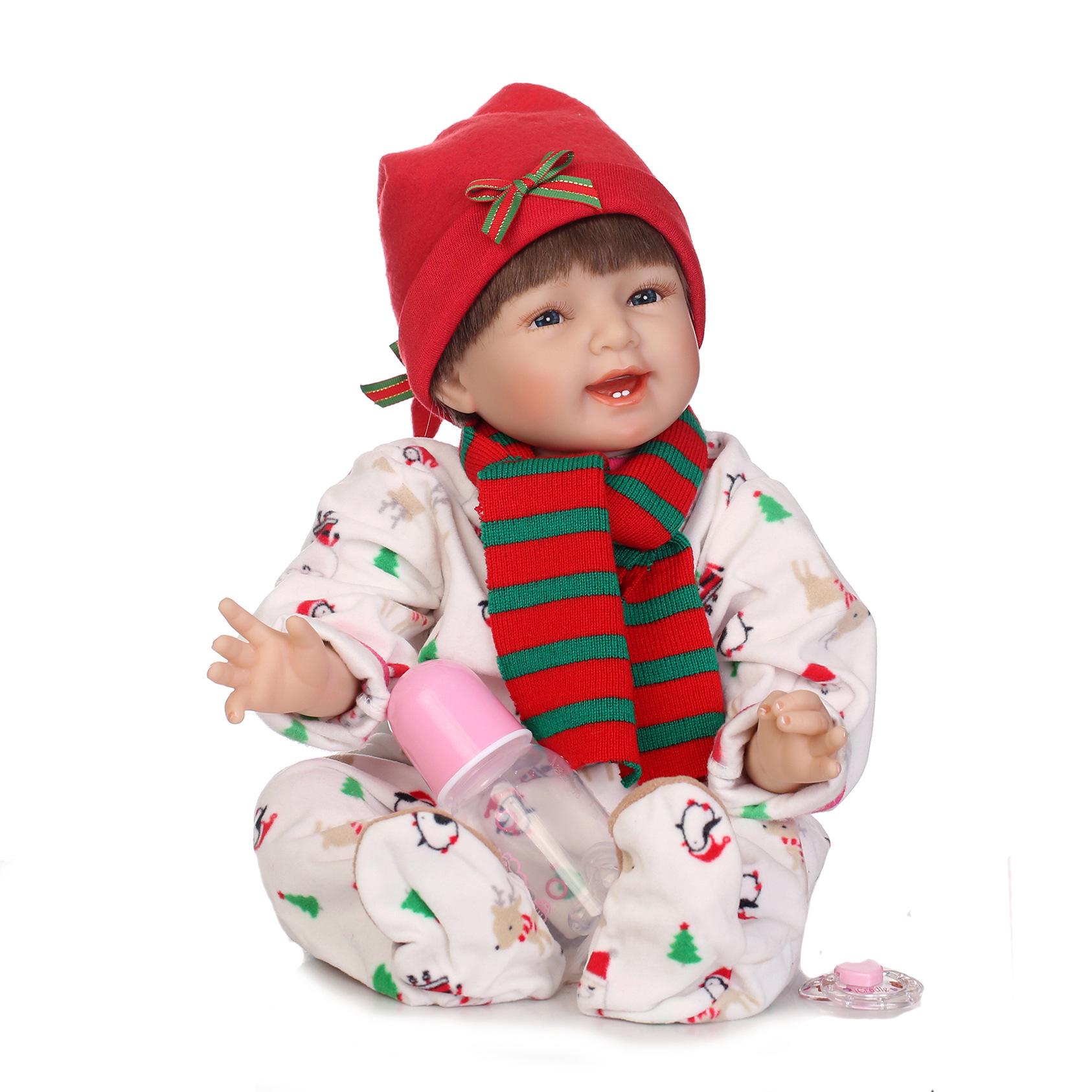 Adorable NPK Realistic Baby Doll - Perfect Christmas Toy Gift 55 cm