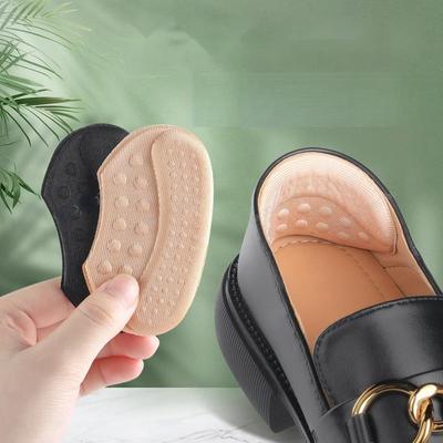 1 par de protetores de sapato para salto alto, protetores de calcanhar antidesgaste, palmilhas de sapatos femininos, antiderrapantes, ajuste de tamanho, acessórios para sapatos