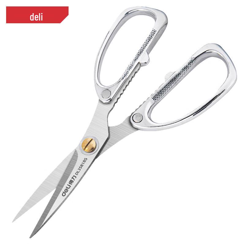 Deli DL358185 Multipurpose Stainless Steel Scissors
