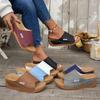 Fashion 2025 Women Slippers Footwear Casual Summer Anti-slip Women Shoes Comfortable Luxury Slippers Heeled Wedges Sandals Slides Women