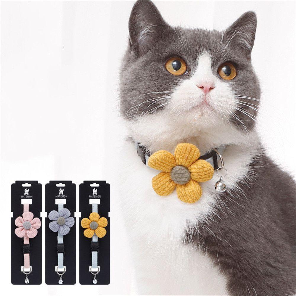 sunflower cat collar