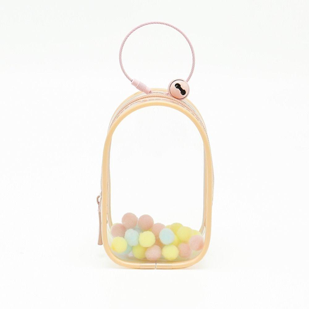 Multicolor Mystery Box Doll Display Box Transparent Keychain Bag Clear Outdoor Bag  Wallet