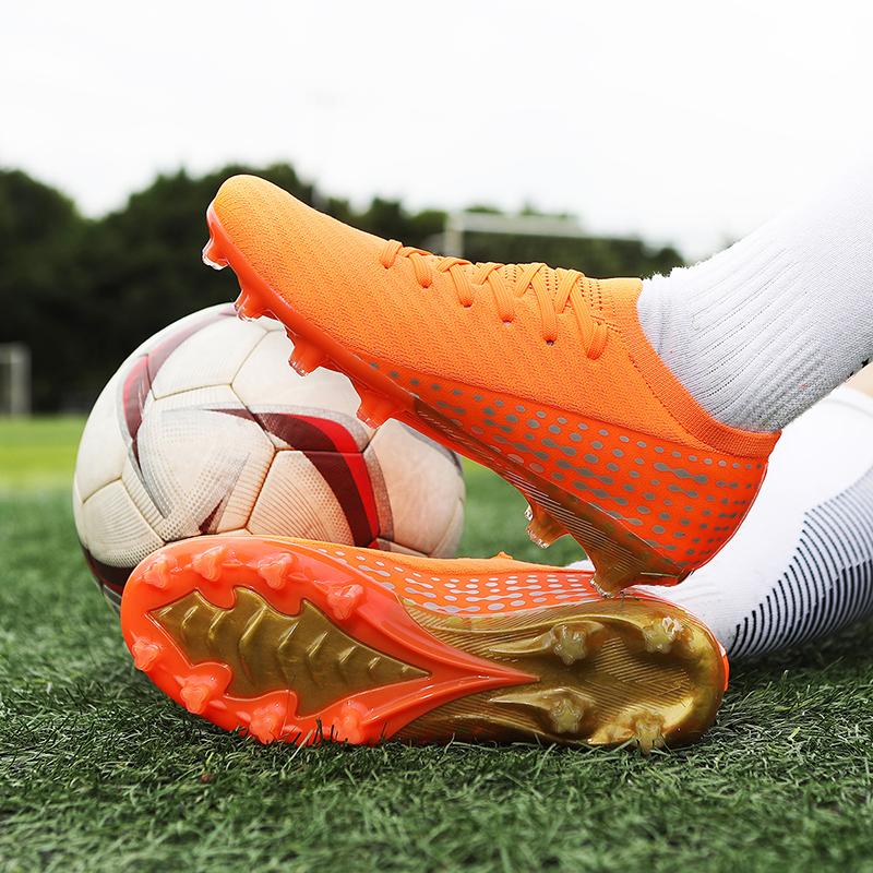 Nové Pánské Profesionální Měkké Fotbalové Kopačky Tenisky Zápasové Fotbalové Boty Ultralehké Futsalové Vysoce Kvalitní TF/FG Unisex Horký Výprodej Kopačky