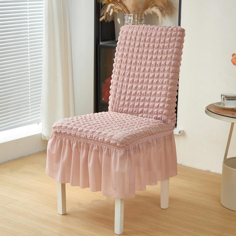 

Thick Solid Jacquard Fabric Chair Covers Stretch Chair Covers For Dining Room Chair Slipcovers Chair Protectors Covers Dining