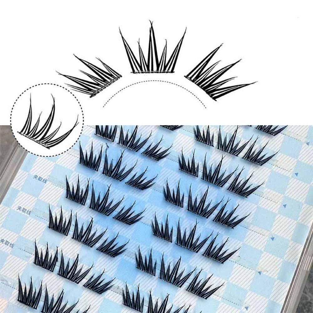 Sweet Adhesive False Eyelashes DIY Glue Free Fake Lashes  Grafting Lashes