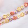 Floral HyunA Style Choker Necklace - Colorful Spring & Summer Korean/Japanese Jewelry
