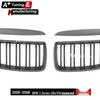 Mattschwarzer Doppelspeichen-Kühlergrill für BMW 3er E90/E91 (2005-2008)