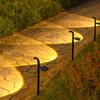 Warm White Light Solar Pathway Lights Waterproof Solar Power Solar LED Light  Lawn Decoration
