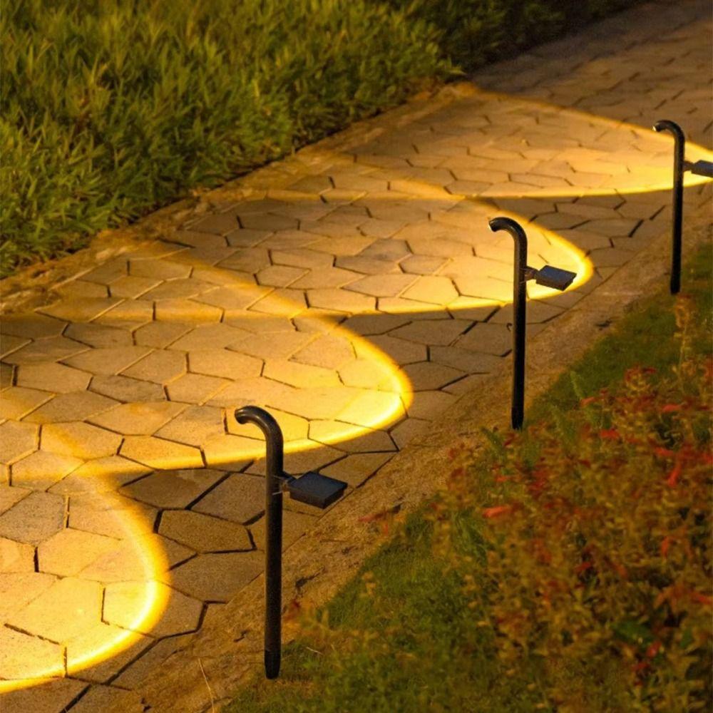 Warm White Light Solar Pathway Lights Waterproof Solar Power Solar LED Light  Lawn Decoration