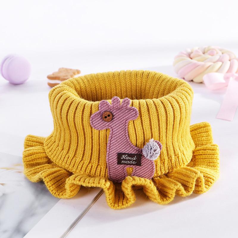 New autumn and winter children's hats cartoon bear plush hats men's and women's treasures outdoor windproof warm knitted hats
