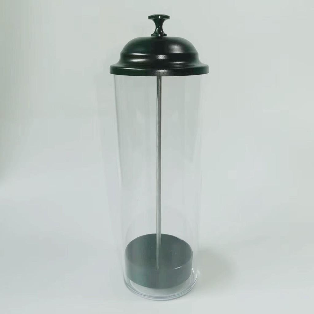 

Plastic Multipurpose Storage Tube With Lid For Kitchen And Desk Organization Black Clear