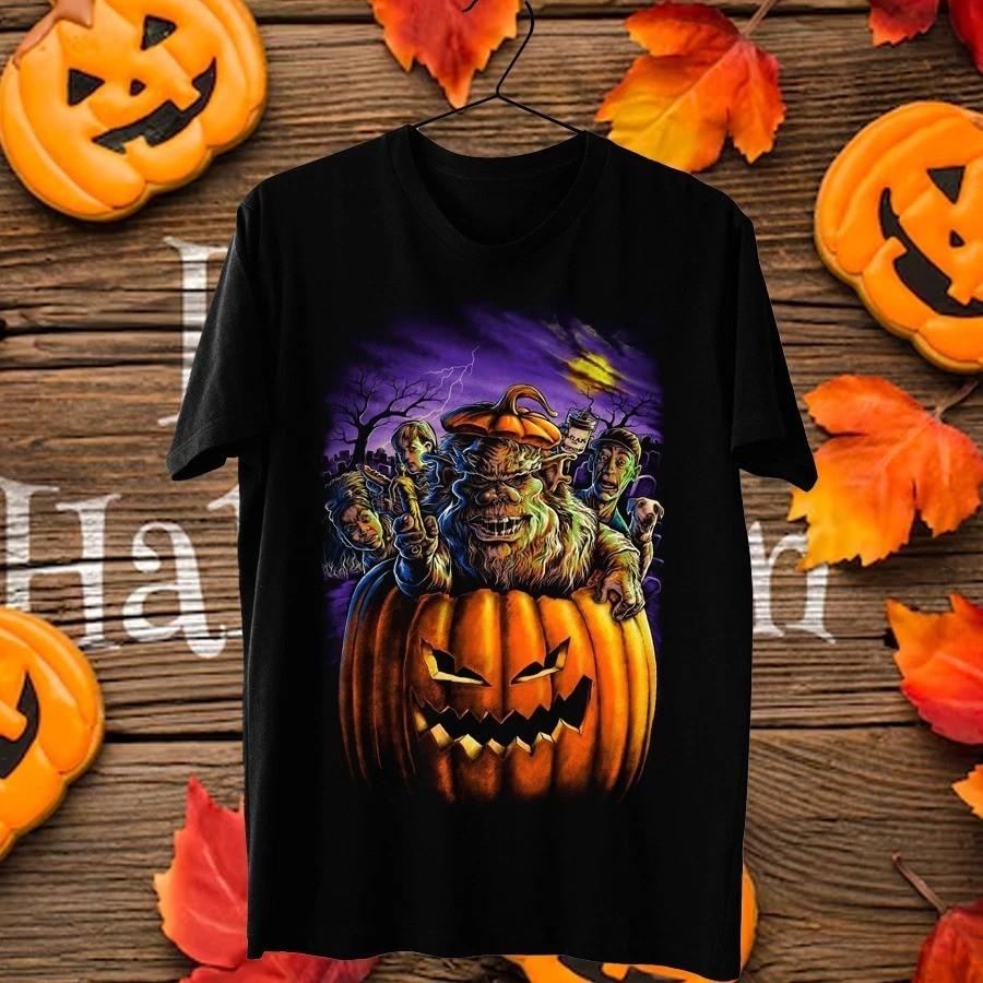 Ernest Scared Stupid Halloween Pumpkin Shirt Black Unisex S5xl Pp2421