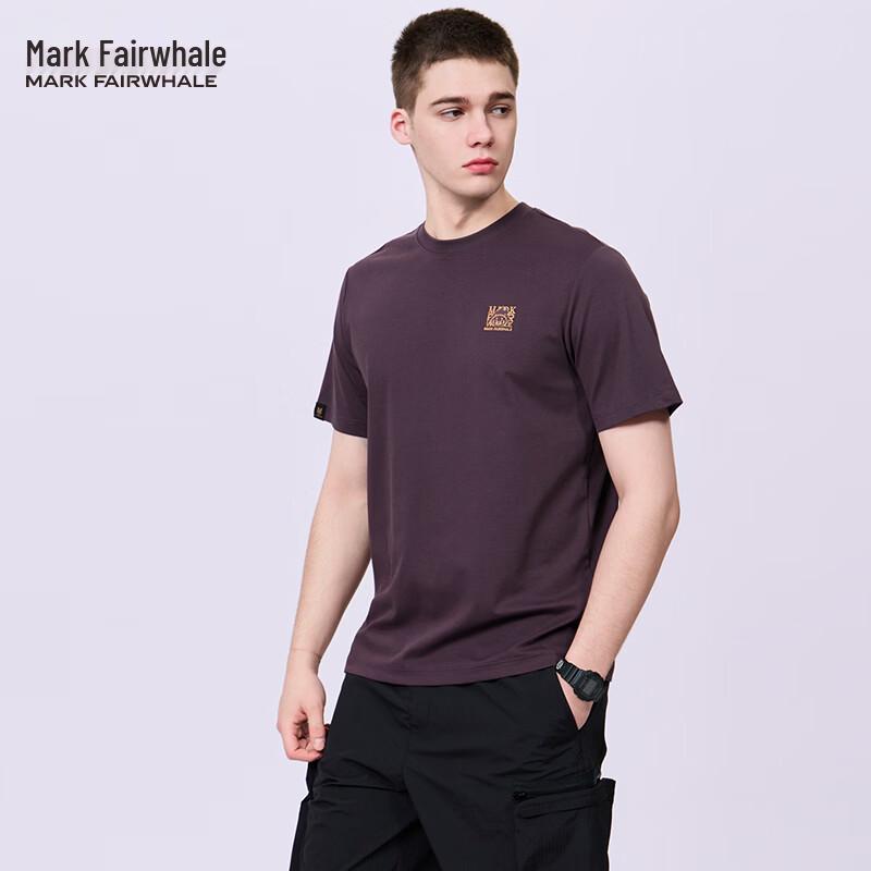 

Мужская футболка Mark Fairwhale с вышивкой, круглым вырезом и коротким рукавом L