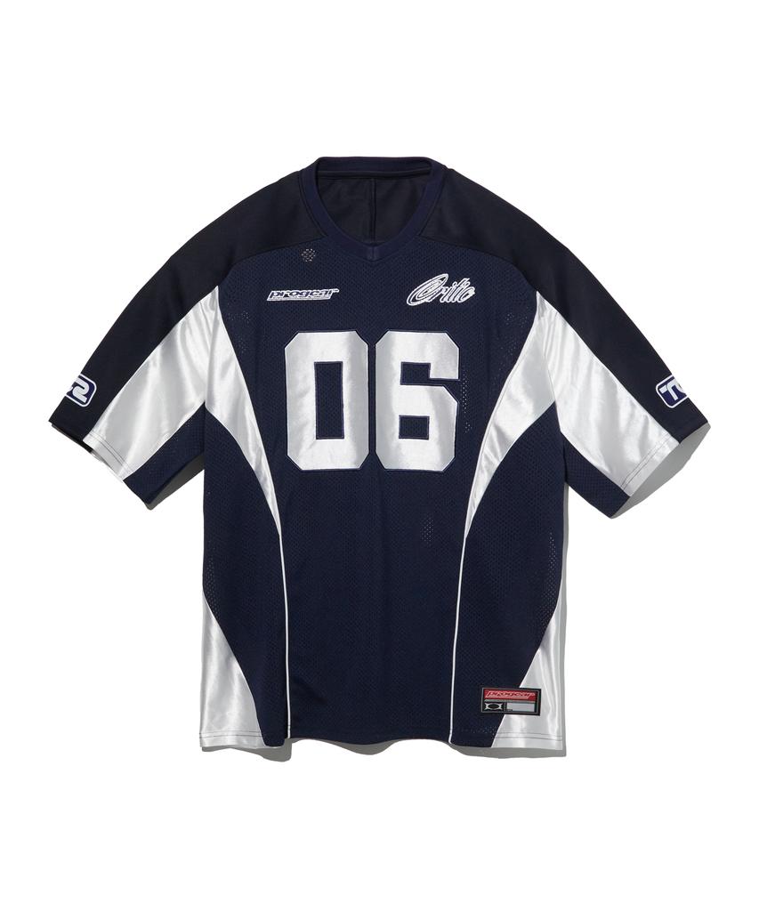CRITIC Progear Mesh Graphic Set Up T-Shirts Navy