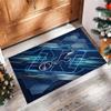Tappeto in Flanella Stampato Tottenham Hotspur Antiscivolo Morbido Poliestere Tappeto per Pavimento Tappetino Decorativo per Interni per Camera da Letto Soggiorno Divano