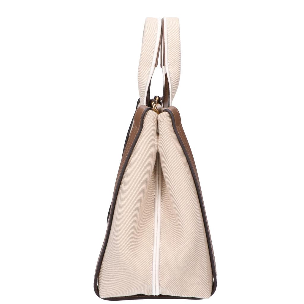 Chloe Excellent Condition Canvas Carry Small 2WAY Tote Bag beigeUsed