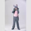 Halloween Cartoon Animal Bunny Costume Children's Onesie White Rabbit Gray Rabbit Kindergarten Stage Performance Costume