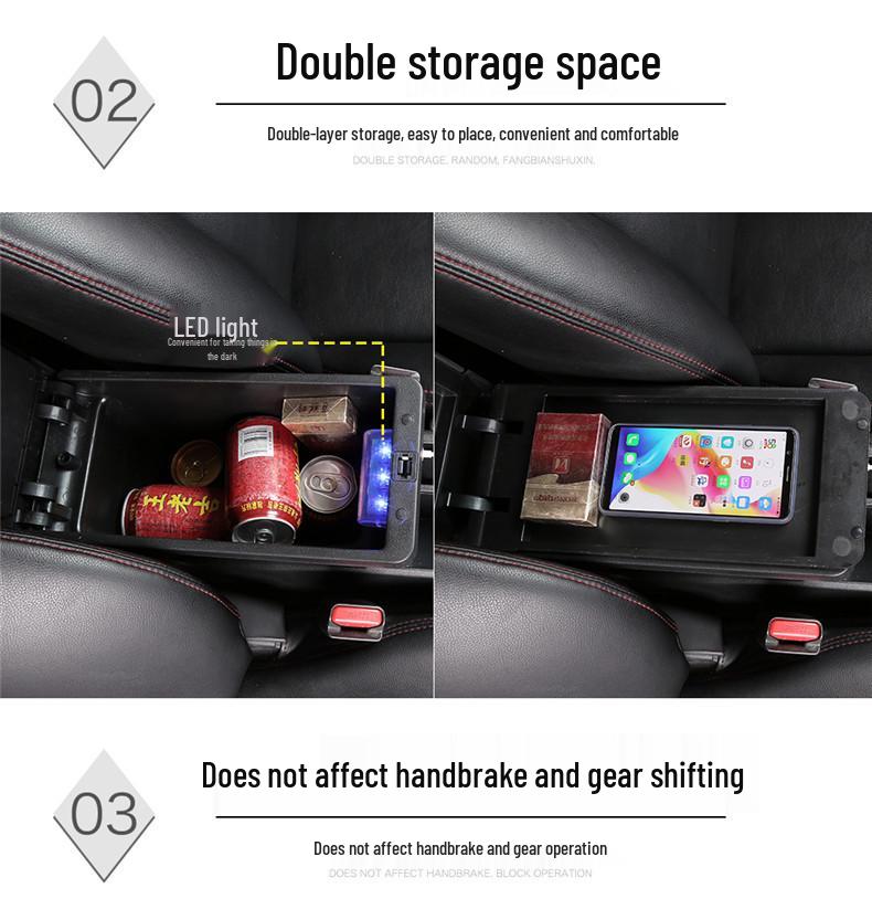 Wuling Bingo 2023 Central Armrest Box Modification & Storage Solution.