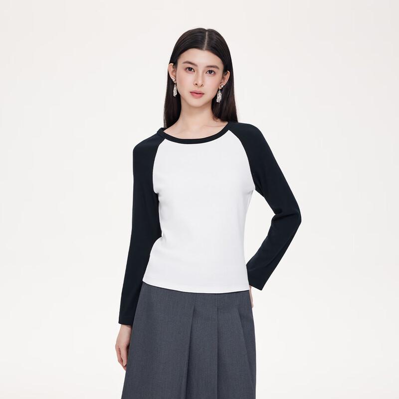 FivePlus Women s Color Block Long-Sleeve T-Shirt S