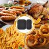 2Pcs/Set Silicone Air Fryer Liner Anti-stick Design Air Fryer Pan Air Fryer Baking Tray  Oven