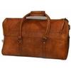 Leather Overnight Bag Travel Duffle Gym Men Weekend Vintage Genuine Mens Luggage