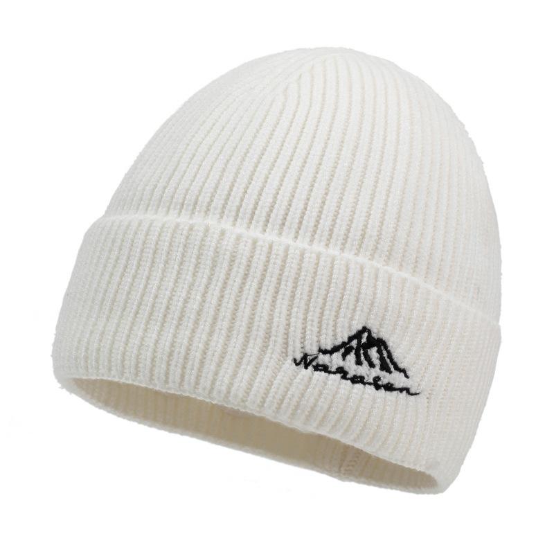 Outdoor Sports Knitted Hat Wool Hat Autumn Winter Warm Sleeve Cap