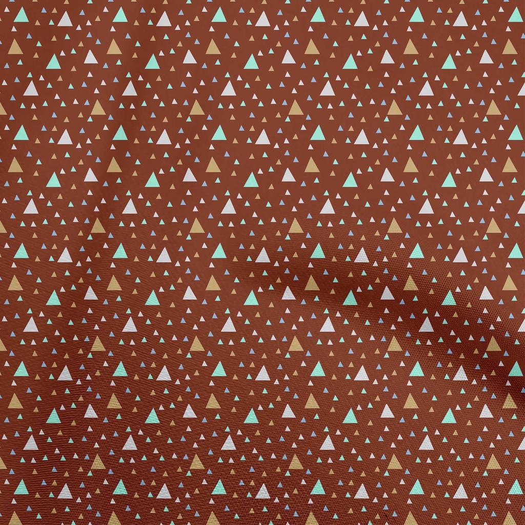 oneOone Cotton Flex Blue Fabric Geometric Sewing Craft Projects Fabric Prints By Yard 40 Inch
