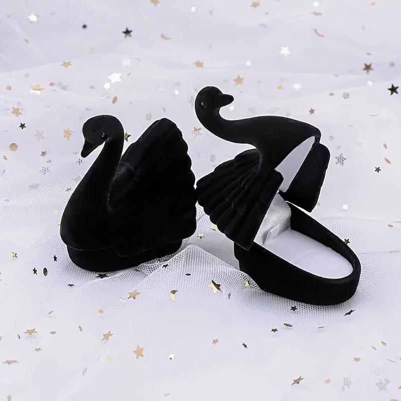 One Piece Velvet Jewelry Box Gift Box Container Wedding Ring Box Ring Case Earrings Holder for Jewelry Display& Jewelry Package