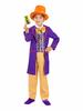 Wonka Chocolate Factory Cosplay Costume Set Movie Character Outfit for Halloween Carnival Party Fancy Clothes Full Set