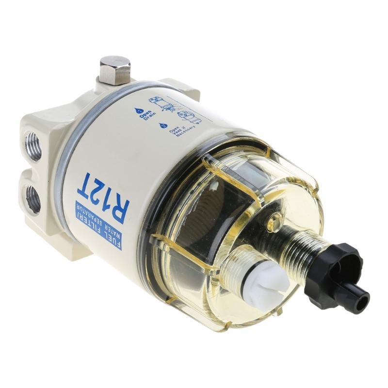 R12T Kraftstoff-/Wasserabscheiderfilter Motor Marine SPIN-ON R12T Filter Ersetzt S3240 120AT NPT ZG1/4-19 Komplette Baugruppe
