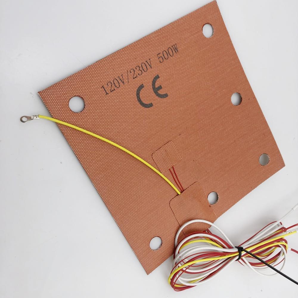 Funssor E3NG_E3_K1_VZ235_aluminum CNC Machined Bed Build Plate 6mm Compatibility: Ender 3 NG, Creality Ender 3, K1, VZ235
