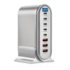 600W Gan Charger Hub Multi Ports Qc Pd Usb Type C Fast Charging Station Adapter For Iphone 16/15 Ipad Macbook Laptop Tablet