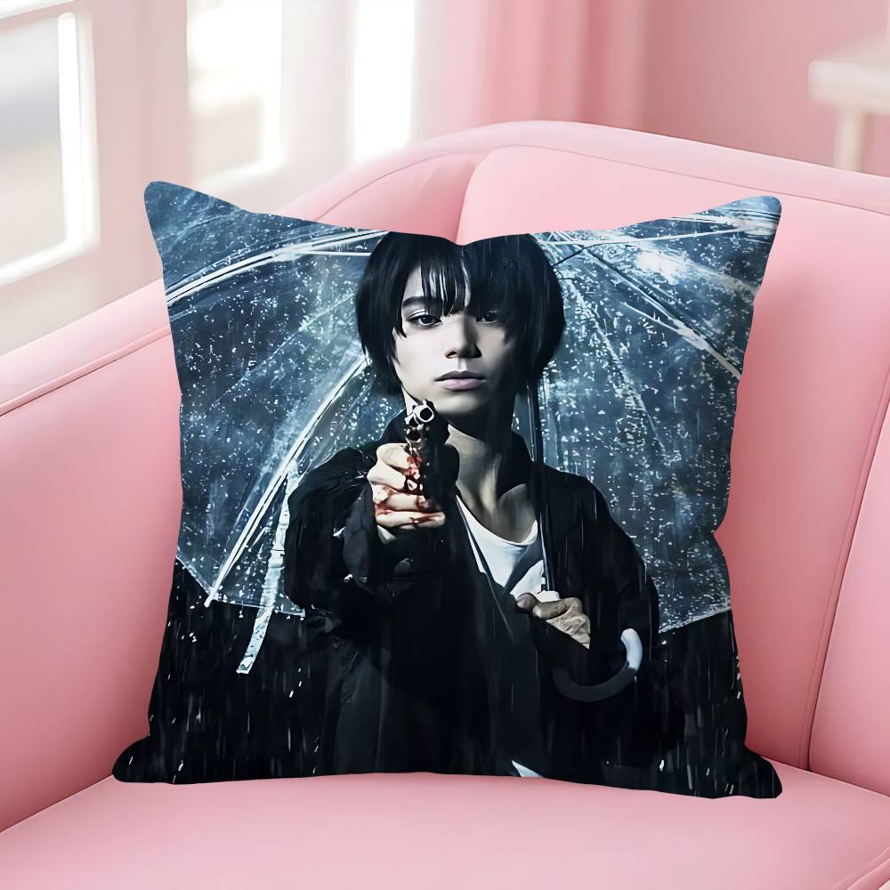 Actor NNijiro Murakami Pillow Cases for Bedroom Living Room Sofa Home Decor Polyester Cushion Cover with Zipper