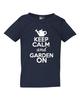 Keep Calm And Garden On Gardening Plants Flowers Toddler Kids T-Shirt Tee Unisex T-Shirt