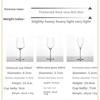 Wine Glass Set for Home Use Luxury Hand Made Ultra Thin Crystal Like Red White Champagne Goblet Tall Stemware Wedding Holiday