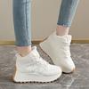 thick-soled snow boots women's new winter women's shoes piled and thickened warm casual sports shoes