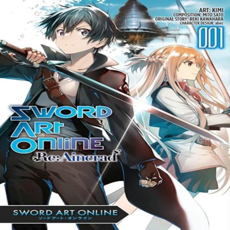 Sword Art Online ReAincrad Vol. 1 Manga by Stephen Paul Paperback Book 9781975397043