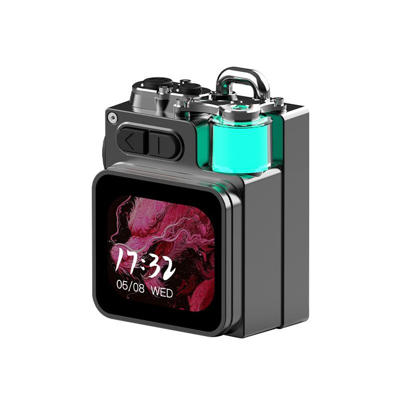 Wireless Speaker, Touch Controlled Screen Display, Compact and Portable Outdoor Speaker, Large Capacity Battery for Long-lasting Battery Life