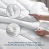 Wavve couette pour lit 80/90 cm garnissage double 150+300 gr/m² douce et respirante 4 saisons (135x200 cm)