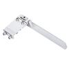 Ship Model Aluminium Alloy Suction Water Rudder RC Boat Semiimmersed Boat 95mm Silver