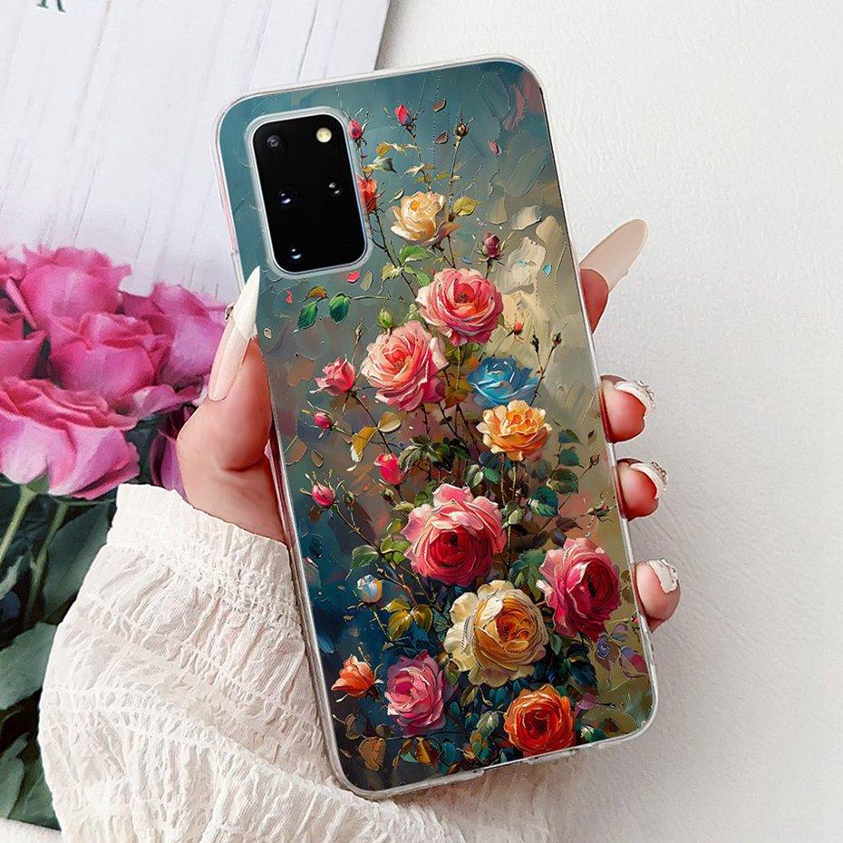 Cute Painting Phone Case For Samsung Galaxy S20 S20+ S20 FE 5G Soft Silicone TPU Covers For Samsung S20 S 20 Plus S20FE Bumpers