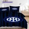 Biancheria da letto con sfondo stemma Inter Milan (1 * copripiumino + 2 * federa, senza nucleo) Set biancheria da letto Copripiumino e federa Regalo di Natale compleanno