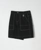 DTHIRTYONE (Woman) Stitch Bermuda Pants (Black)