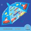 Children's Cartoon Semi-Automatic Stick Umbrella