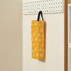 1pc Floral Polyester Plastic Bag Dispenser, Foldable Trash Bag Organizer With Hanging Design, Multi-Color Grocery Storage Container