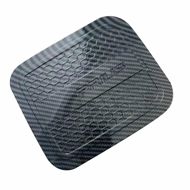 For Toyota Prius Prius20 xw20 2004 2005 2006 2007 2008 2009 Car ABS Black Carbon Accessories Plated Tank Cover Trim Paste Style