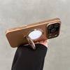 Rotating Gyro Bracket Magnetic Phone Case for iPhone 17 16 15 Plus 12 13 14 Pro Max 17 Air Magsafe Stand Lens Protection Cover
